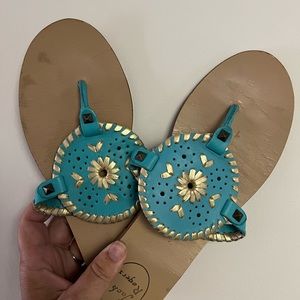 Ladies Size 9 Jack Rodgers Sandals. Great used condition